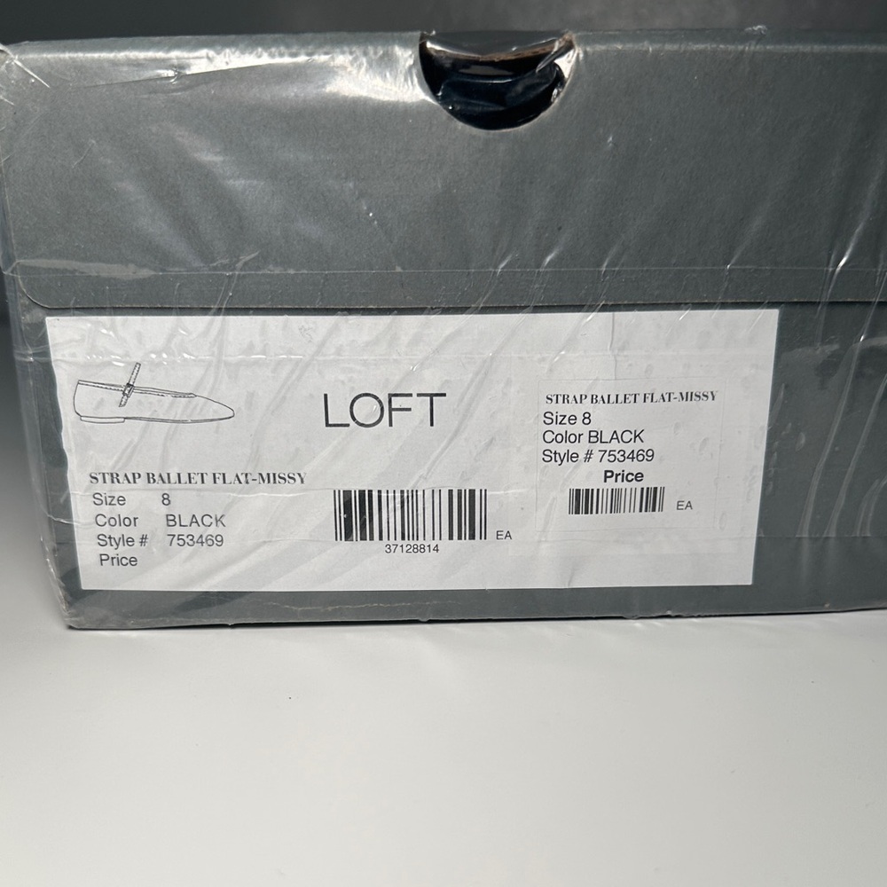 LOFT Elegant Black Ballet Flats
